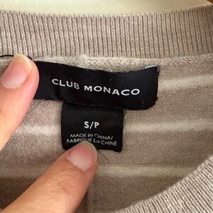 Club Monaco Striped Sweater